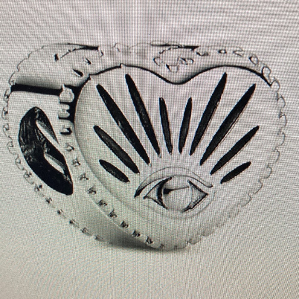 Pandora Silver Heart Bracelet Charm